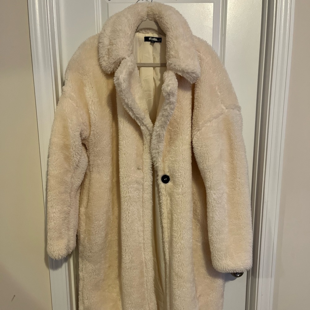 Missguided longline coat